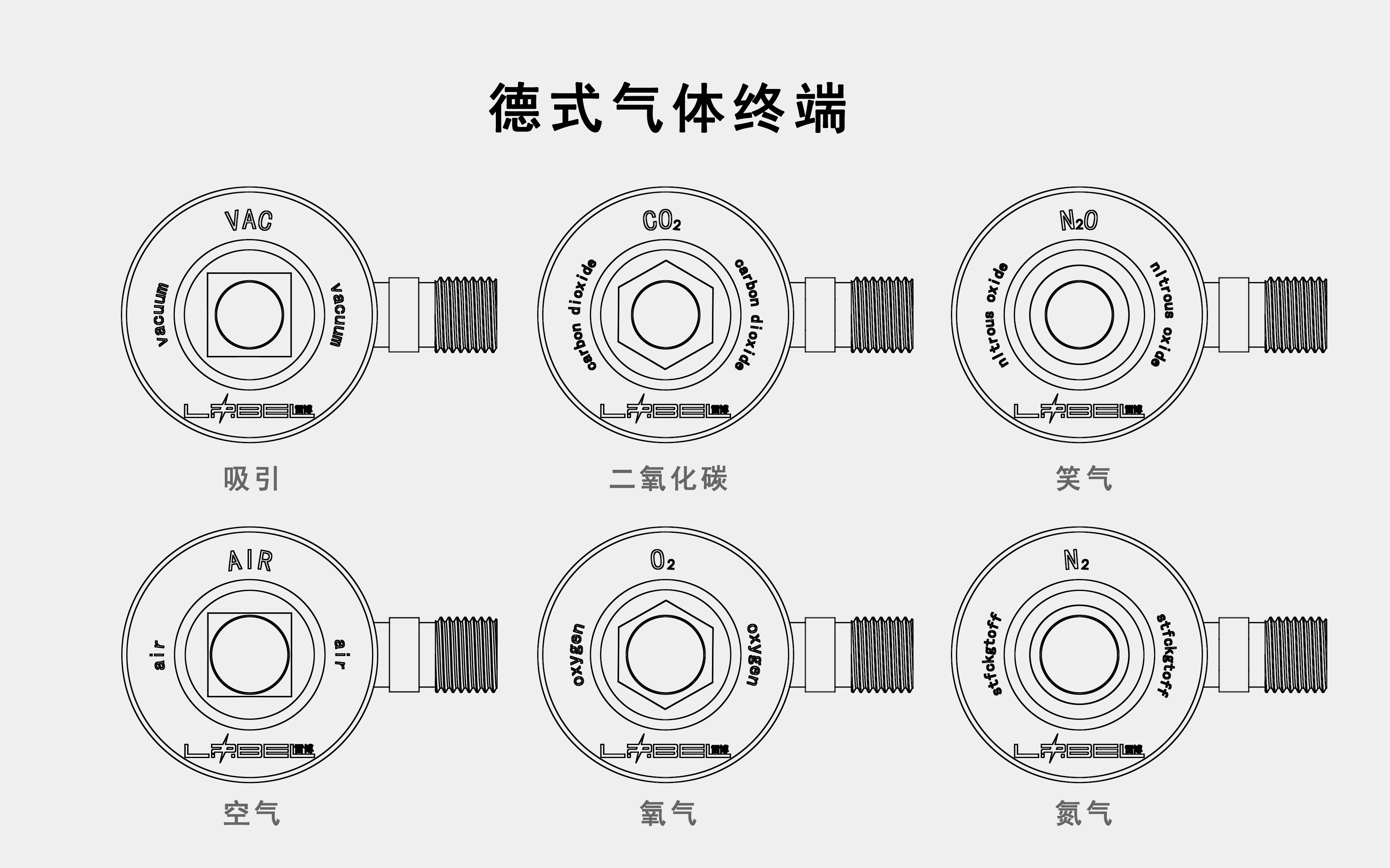 医用气体终端的分类